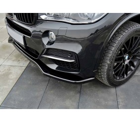 Передня Lip накладка DPT V-1 (для M-Sport, чорний глянець) для BMW X5 F15 2013-2018 рр