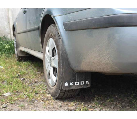 Бризковики Polytep (230*375, 2 шт) для Skoda