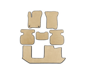 Килимки EVA (3 ряди, Бежевий) для Dodge Journey 2008-2020 рр