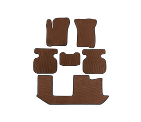 Килимки EVA (3 ряди, Коричневий) для Dodge Journey 2008-2020 рр