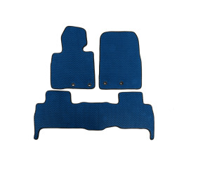 Поліуретанові килимки EVA V-2 (2012-2021, Синій) для Toyota Land Cruiser 200 рр
