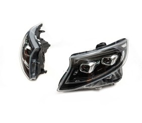 Передні фари 2025 Design LED (для Vito, 2 шт) для Mercedes Vito/V-class W447 2014- рр