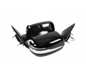 Хромовані накладки на дзеркала (2 шт, хром) для Toyota Land Cruiser 300 2021- рр