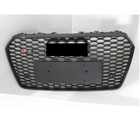 Передня решітка RS-Style (2015-2018, чорна) для Ауди A7 рр