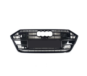 Передня решітка S-Style (чорна) для Ауди A7 2018- рр