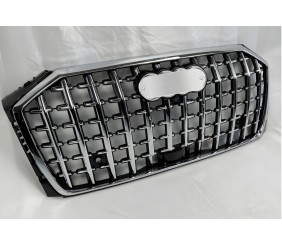 Передня решітка S-Style Horch (2022-2026, хром з чорним) для Ауди A8 2018- рр