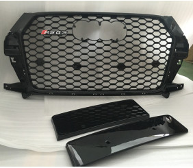 Передня решітка RSQ-Style (2015-2019, чорна) для Ауди Q3 рр