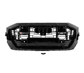 Передня решітка RSQ-Style з ACC (2018-2023, чорна) для Ауди Q8 2018- рр