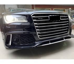 Передній бампер W12 RS-Style (2014-2018) для Ауди A8 рр