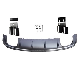 Задній дифузор V-1 (для S/S-Line, 2012-2020) для Ауди A3 рр