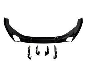 Передня Lip накладка V-1 (2020-2022) для Ауди A4 B9 рр