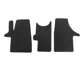 Килимки EVA V-2 (чорні, передні) для Volkswagen T6 2015-2024 рр