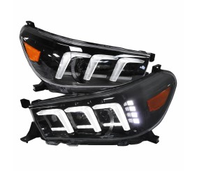 Передні фари Lexus-design V2 2015-2019 (2 шт) для Toyota Hilux 2015- рр