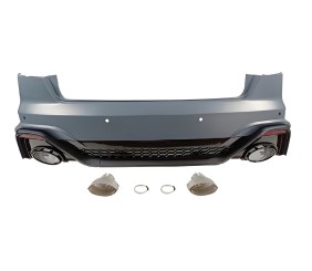 Задній бампер в зборі (2020-2022) для Ауди A4 B9 рр