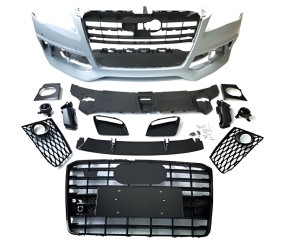 Передній бампер RS-Style V1 (2010-2013) для Ауди A8 рр