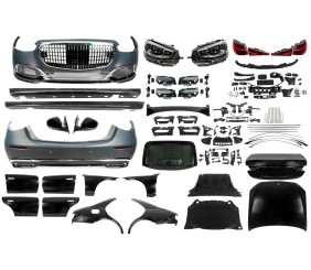 Комплект рестайлінга в W223 Maybach (з дверними ручками і вставками) для Mercedes S-сlass W221 2005-2013 рр