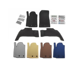 Килимок багажника задній EVA (2012-2021, Сірий) для Tesla Model S 2012- рр