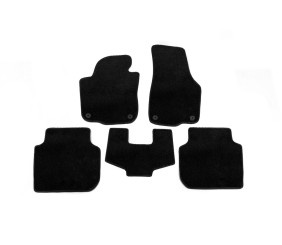 Килимки текстильні Premium (USA, чорні) для Volkswagen Passat B8 2015-2023 рр