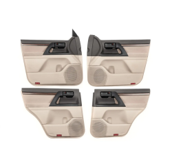 Комплект рестайлінгових обшивок дверей (4 шт) для Toyota Land Cruiser 200 2007-2021 рр