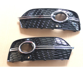 Решітки протитуманних фар RSQ-Style (2011-2015, 2 шт, Чорний) для Ауди Q3 рр