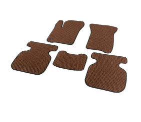 Килимки EVA (2 ряди, Коричневий) для Dodge Journey 2008-2020 рр
