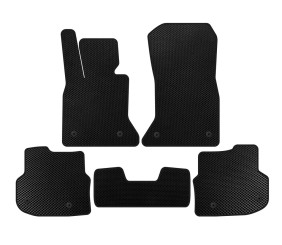 Килимки 2010-2013 (EVA, чорні) для BMW 5 серія F10/F11 рр