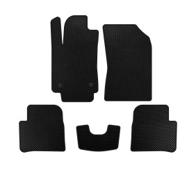 Килимки EVA (HB, Чорний) для Citroen C-3 2016-2023 рр