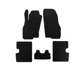 Килимки EVA (HB, 5-ти дверний, До рестайлінгу, Чорний) для Fiat Punto Grande/EVO 2006-2018 рр