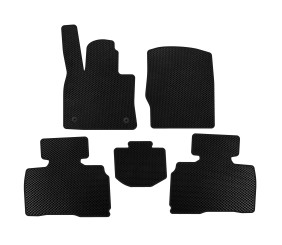 Килимки EVA (2 ряди, 7-ми місний, Чорний) для Ford Explorer 2019- рр