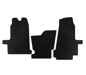 Килимки EVA (2000-2006, АКПП, Чорний) для Ford Transit рр
