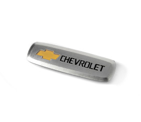 Шильдик алюмінієвий для килимків (1шт) для Chevrolet