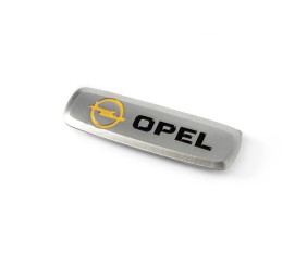 Шильдик алюмінієвий для килимків (1шт) для Opel