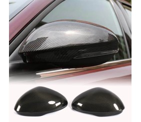 Накладки на дзеркала (Сухий карбон) для Alfa Romeo Giulia 2016-2022 рр