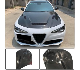 Капот V1 (Карбон) для Alfa Romeo Giulia 2016-2022 рр