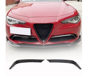 Накладки на протитуманки (для Base, Карбон) для Alfa Romeo Giulia 2016-2022 рр