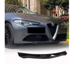 Накладка на передній бампер Lip V2 (для Base, Карбон) для Alfa Romeo Giulia 2016-2022 рр