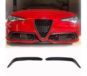 Накладки на протитуманки (для Sport, Карбон) для Alfa Romeo Giulia 2016-2022 рр