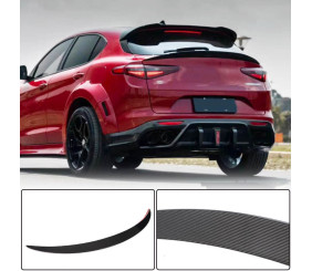 Нижній спойлер V3 (2017-2023, Сухий карбон) для Alfa Romeo Stelvio 2016- рр