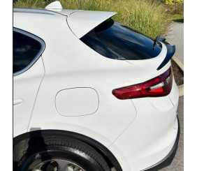 Нижній спойлер V2 (2017-2023, Сухий карбон) для Alfa Romeo Stelvio 2016- рр