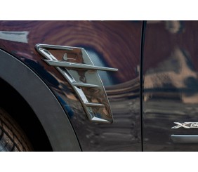 Універсальні вентиляційні накладки на крила тип-F (імітація, 2 шт)