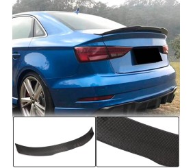 Спойлер V6 (для SD, Карбон) для Ауди A3 2012-2020 рр