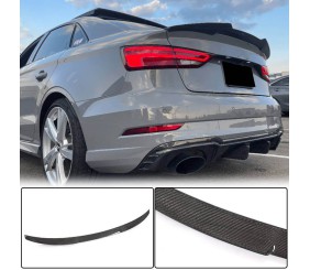 Спойлер V2 (для SD, Карбон) для Ауди A3 2012-2020 рр