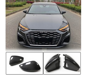 Кришки дзеркал (Карбон) V1 для Ауди A3 2020- рр