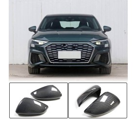 Кришки дзеркал (Карбон) V2 для Ауди A3 2020- рр