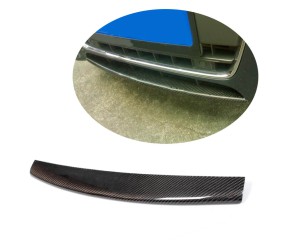 Накладка на передній бампер Lip V1 (для Base 2007-2011, Карбон) для Ауди A5 рр