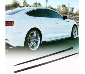 Бокові пороги 2016-2020 V2 (для Sportback, Карбон) для Ауди A5 рр