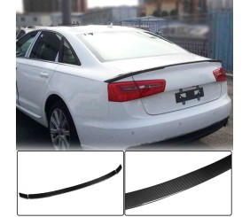 Спойлер Lip V4 (Карбон) для Ауди A6 C7 2011-2017 рр