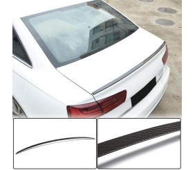 Спойлер Lip V3 (Карбон) для Ауди A6 C7 2011-2017 рр