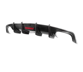 Дифузор заднього бампера (для S-Line, 2014-2018, Карбон) для Ауди A7 рр