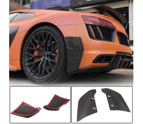 Спліттери заднього бампера V2 (2015-2020, Карбон) для Ауди R8 2015- рр